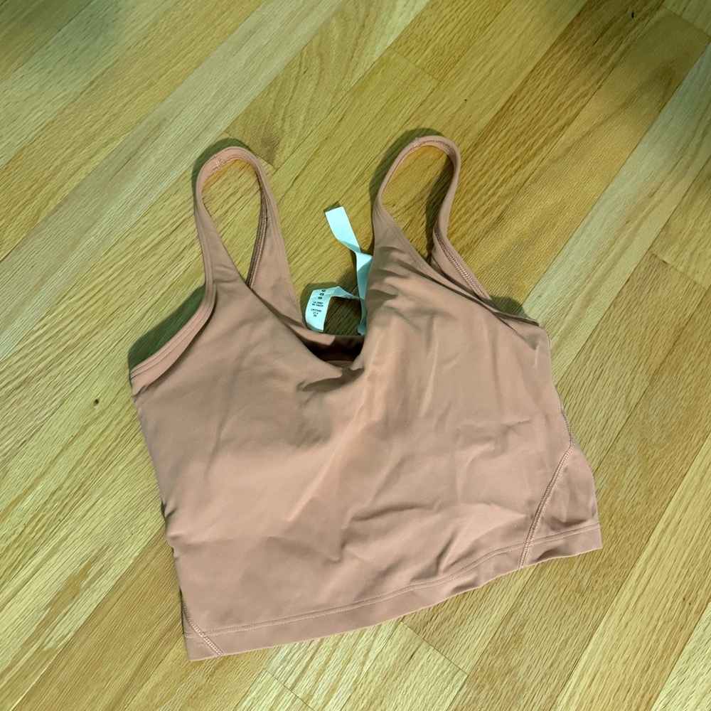 Lululemon burnt orange align tank